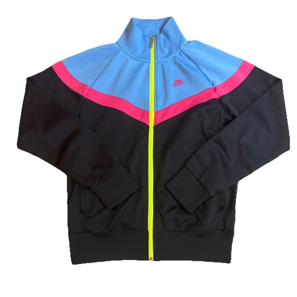 Nike Men’s Sportswear Colorblock Full Zip Running Track Jacket Men's Size S - Picture 1 of 15